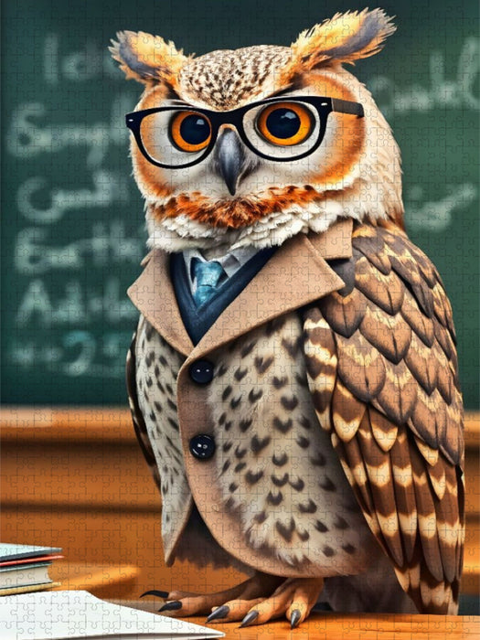 Klug wie Eule - CALVENDO Foto-Puzzle'