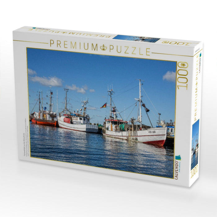 Fischereihäfen an der Ostseeküste - CALVENDO Foto-Puzzle'