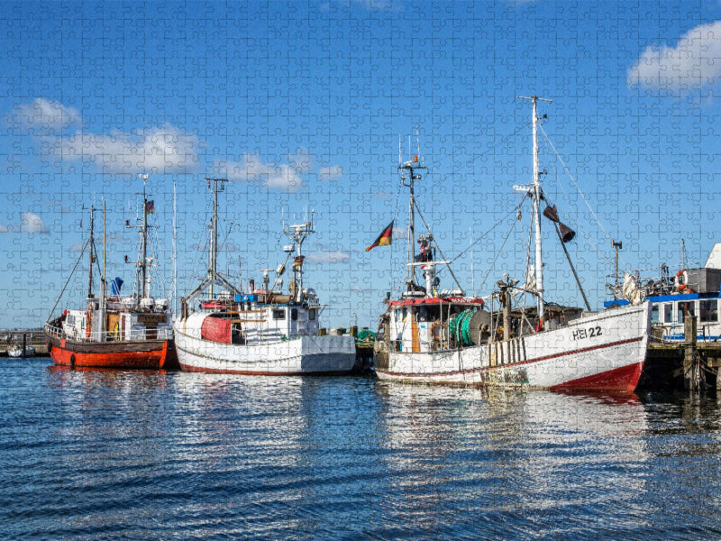 Fischereihäfen an der Ostseeküste - CALVENDO Foto-Puzzle'