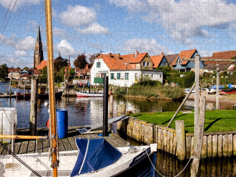 Fischereihäfen an der Ostseeküste - CALVENDO Foto-Puzzle'