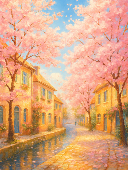 Blüten in der Morgenluft - CALVENDO Foto-Puzzle'