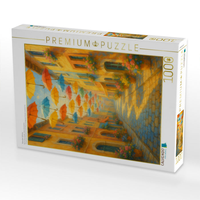 Tänze der Schirme - CALVENDO Foto-Puzzle'