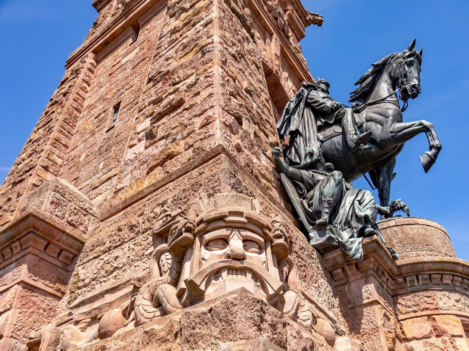 Reiterstandbild Kaiser Wilhelm I. - Kyffhäuser - CALVENDO Foto-Puzzle'