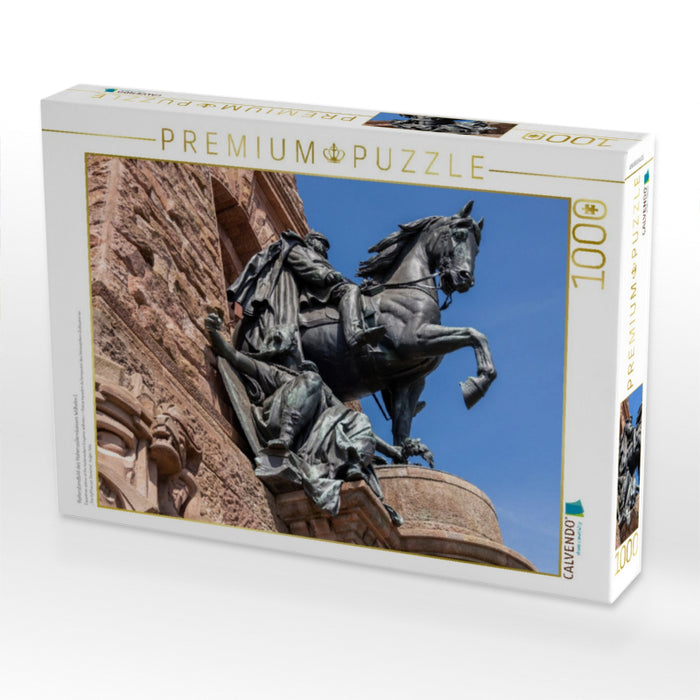 Reiterstandbild des Hohenzollernkaisers Wilhelm I. - CALVENDO Foto-Puzzle'