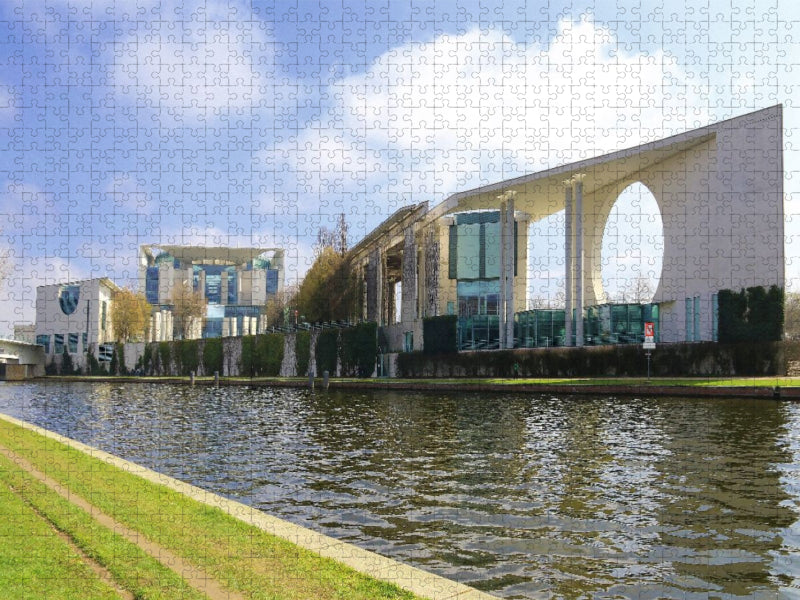Bundeskanzleramt in Berlin - CALVENDO Foto-Puzzle'