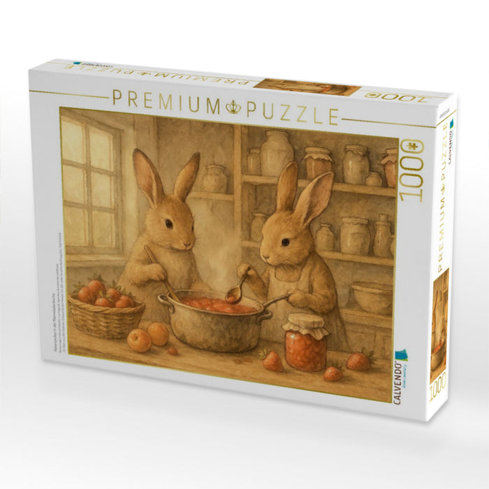 Hasenzauber in der Marmeladenküche - CALVENDO Foto-Puzzle'