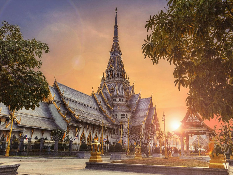 Wat Sothon Wararam Worawihan Tempel - CALVENDO Foto-Puzzle'