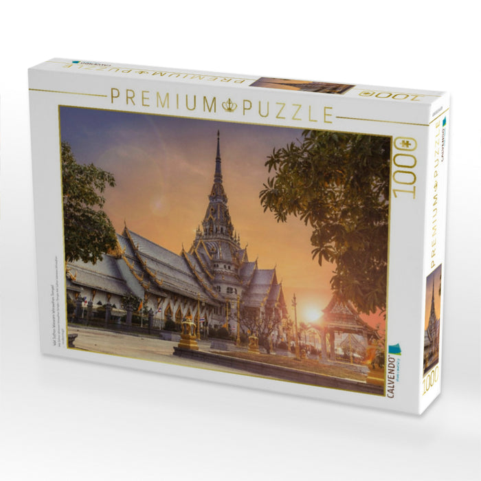Wat Sothon Wararam Worawihan Tempel - CALVENDO Foto-Puzzle'
