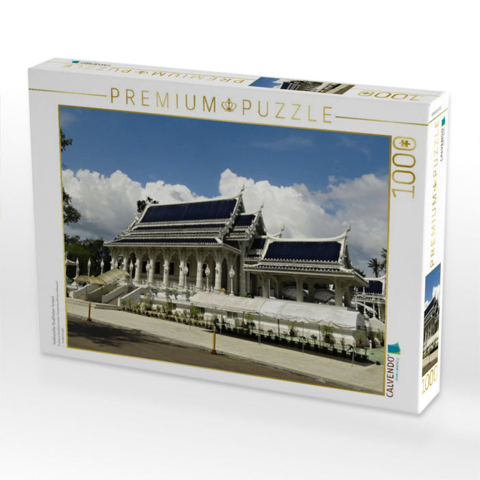 Traditioneller Buddhisten Tempel - CALVENDO Foto-Puzzle'