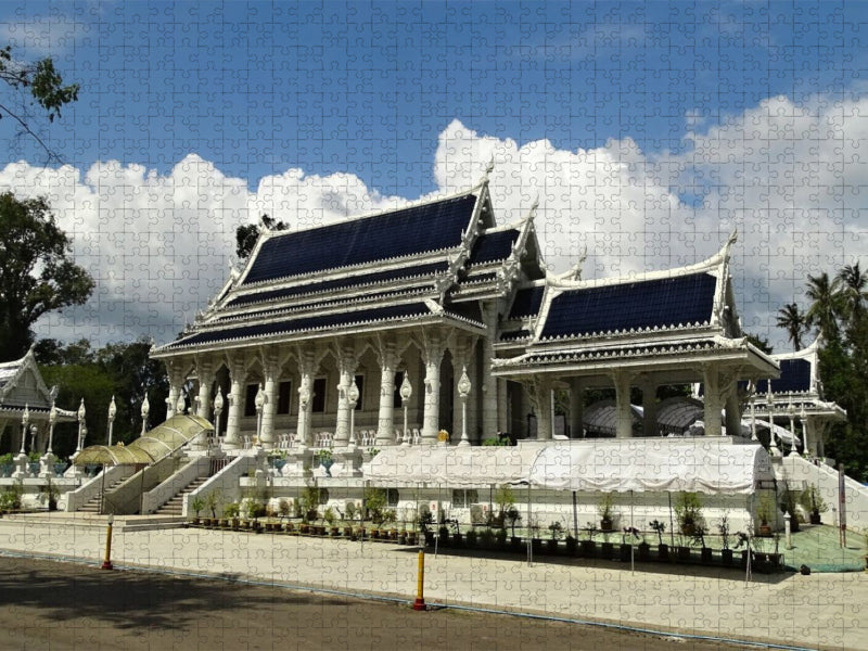 Traditioneller Buddhisten Tempel - CALVENDO Foto-Puzzle'