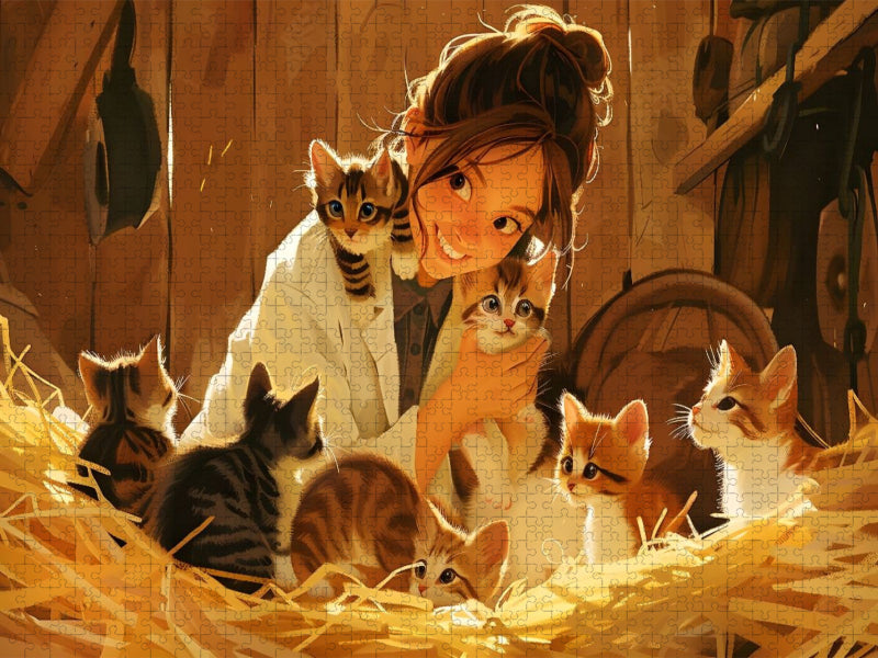 Ein Motiv aus dem Kalender "Schnauze voll Glück" - CALVENDO Foto-Puzzle'