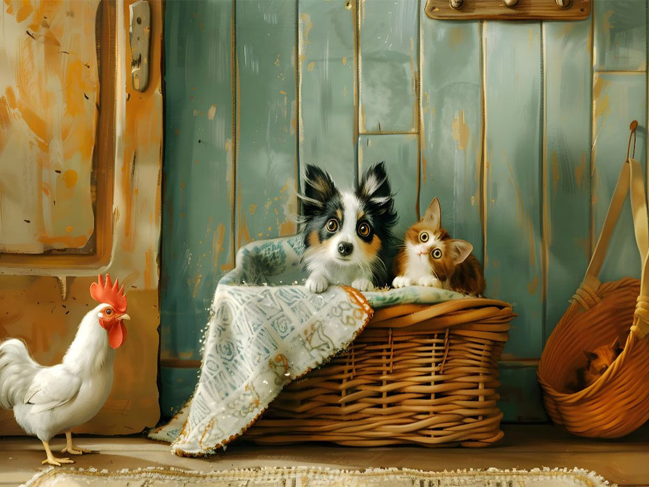 Ein Motiv aus dem Kalender "Schnauze voll Glück" - CALVENDO Foto-Puzzle'