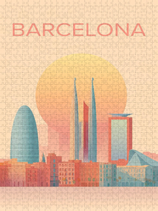 Barcelona - CALVENDO Foto-Puzzle'