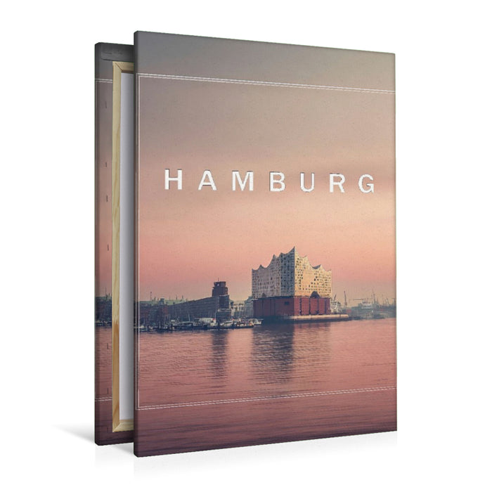 Premium Textil-Leinwand Hamburg