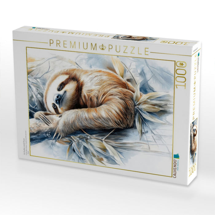 Ein Faultier macht Pause - CALVENDO Foto-Puzzle'