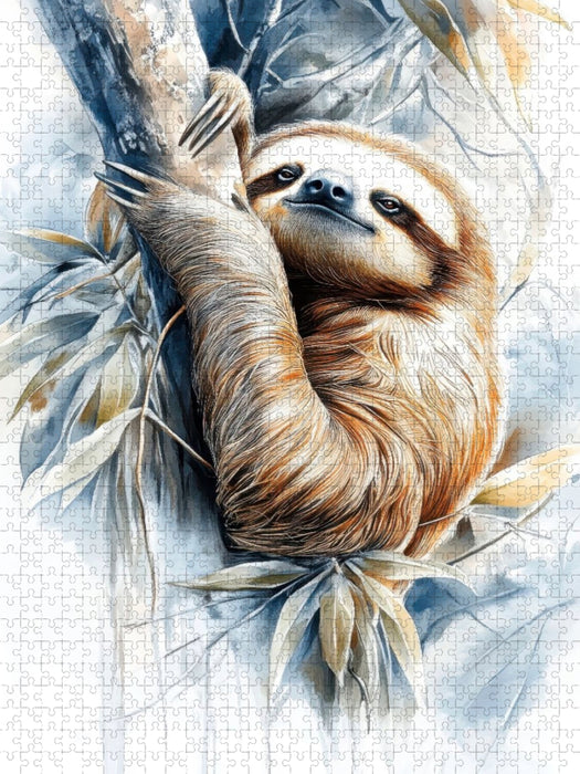 Ein Faultier macht Pause - CALVENDO Foto-Puzzle'