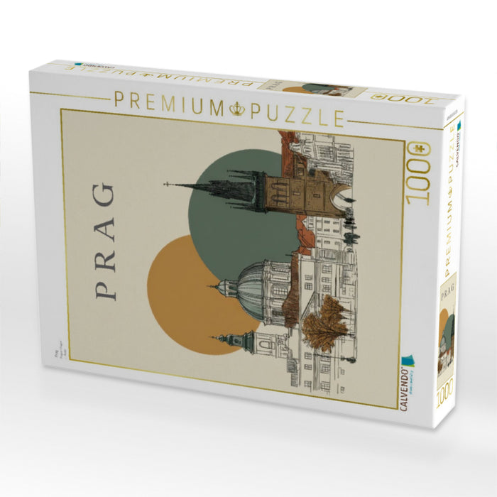 Prag - CALVENDO Foto-Puzzle'