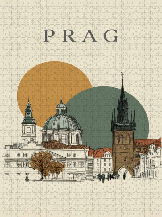 Prag - CALVENDO Foto-Puzzle'