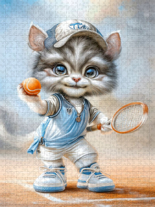 Tennis - mein Leben - CALVENDO Foto-Puzzle'
