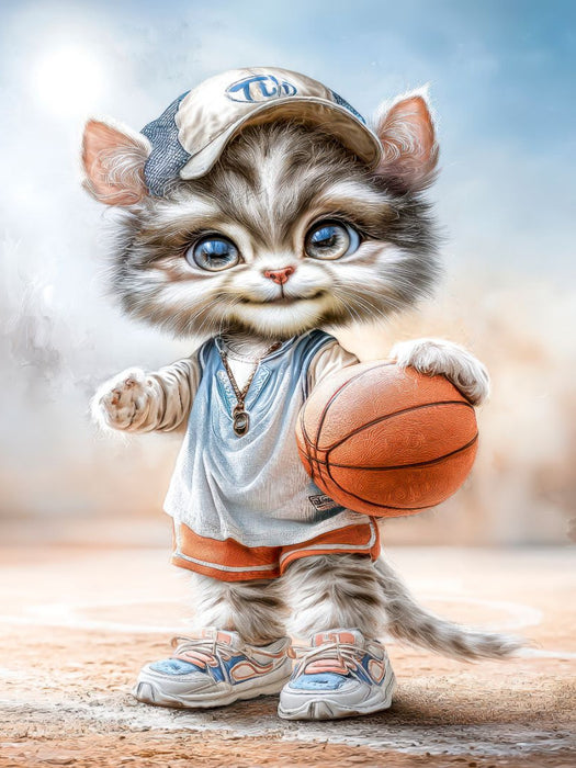 Basketball - dribbeln, passen, werfen - CALVENDO Foto-Puzzle'