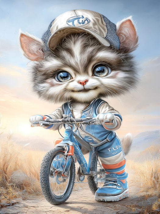 Radrennen - die Zeit fährt mit - CALVENDO Foto-Puzzle'