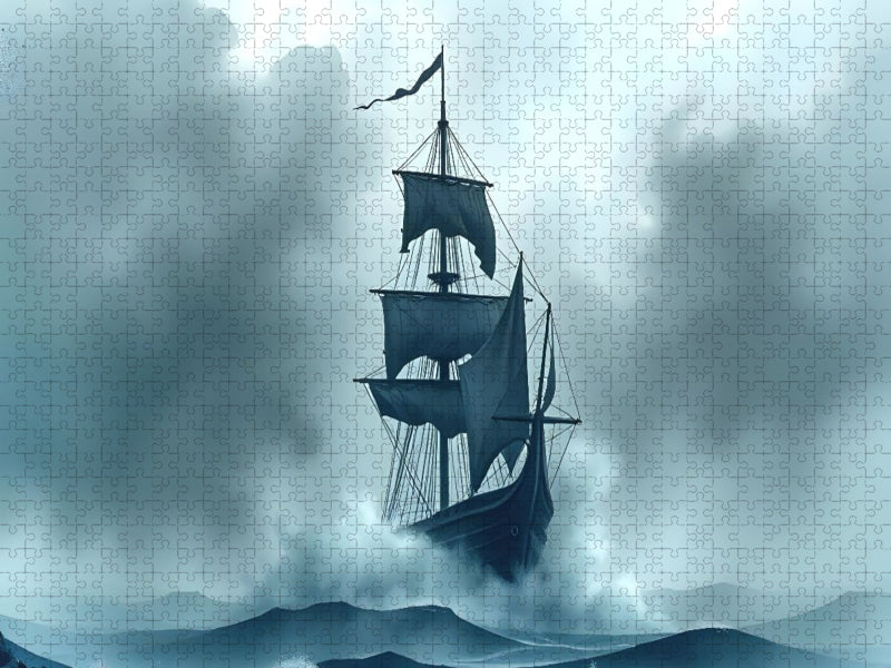 Nebelsegler - CALVENDO Foto-Puzzle'