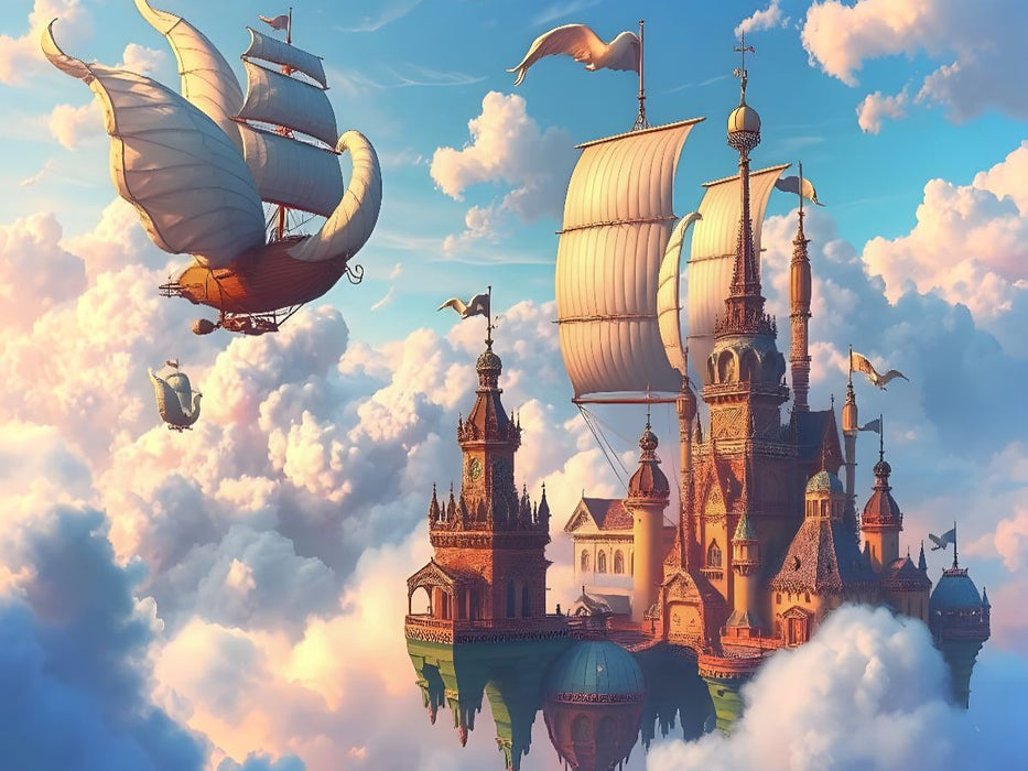 Himmelskarawane - CALVENDO Foto-Puzzle'