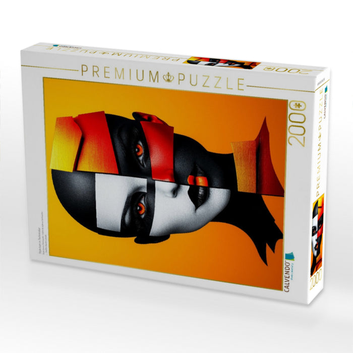 Style Icon in Technicolor - CALVENDO Foto-Puzzle'