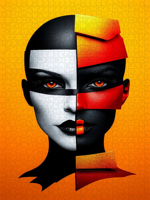 Style Icon in Technicolor - CALVENDO Foto-Puzzle'