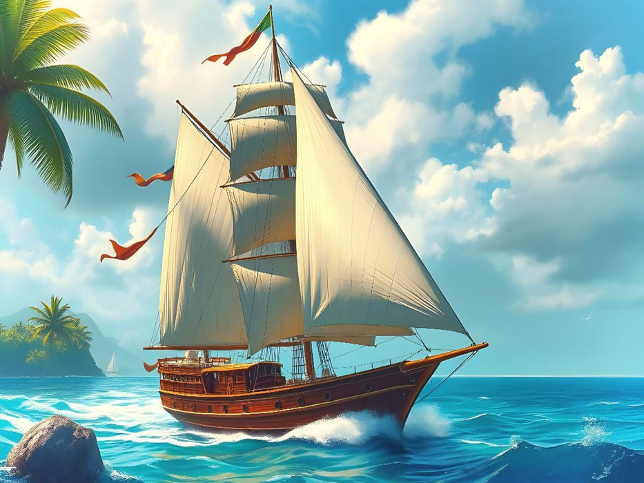 Tropischer Wind - CALVENDO Foto-Puzzle'