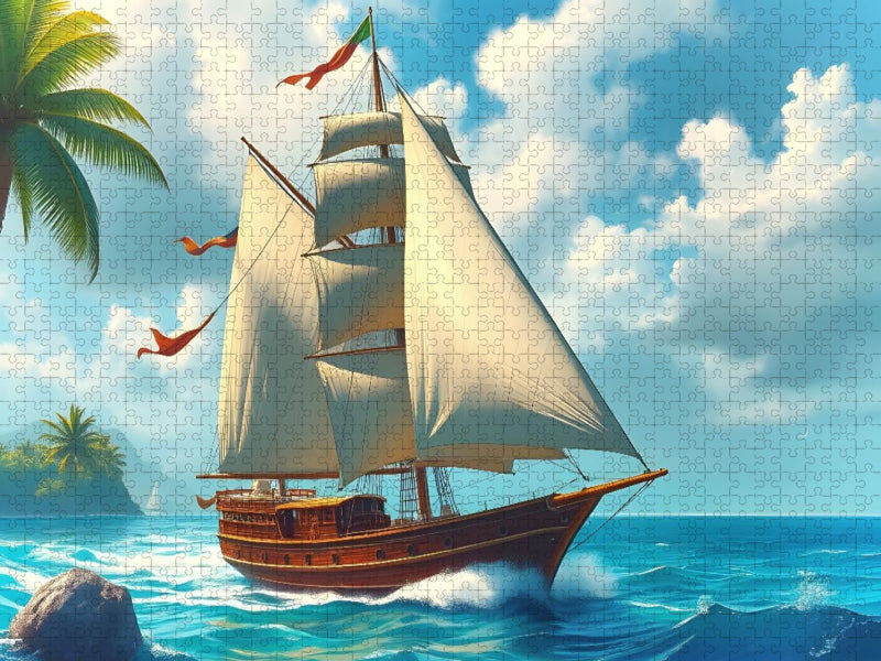 Tropischer Wind - CALVENDO Foto-Puzzle'