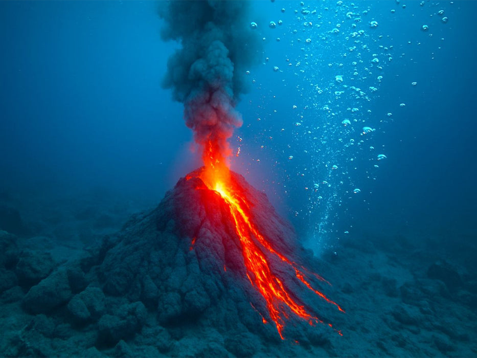Unterwasser Vulkan - CALVENDO Foto-Puzzle'