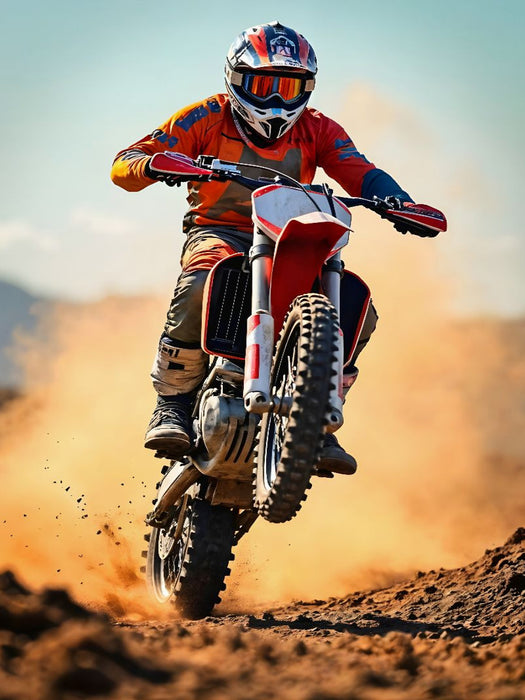 Wheelie Power – Motocross pur - CALVENDO Foto-Puzzle'