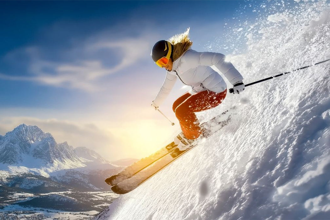 Premium Textil-Leinwand Konzentration und Können