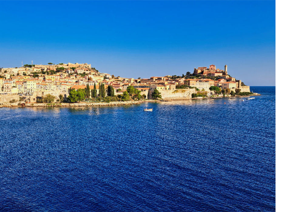 Faszinierendes Elba - Das Historisches Zentrum von Portoferraio - CALVENDO Foto-Puzzle'