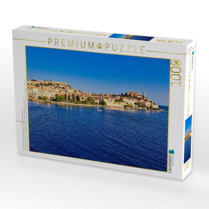 Faszinierendes Elba - Das Historisches Zentrum von Portoferraio - CALVENDO Foto-Puzzle'