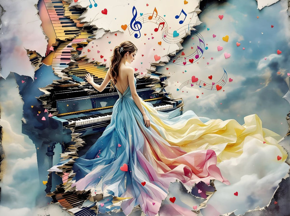 Notenspiel - CALVENDO Foto-Puzzle'