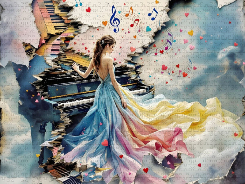 Notenspiel - CALVENDO Foto-Puzzle'