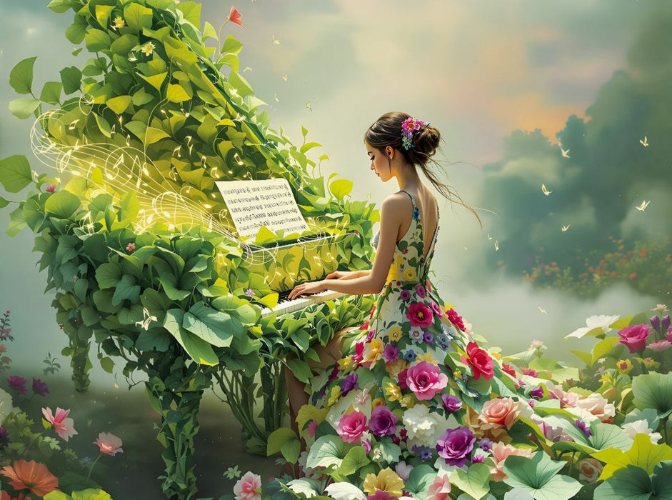 Frühlingssonate - CALVENDO Foto-Puzzle'