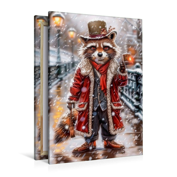 Premium Textil-Leinwand Peter Schlaufuchs