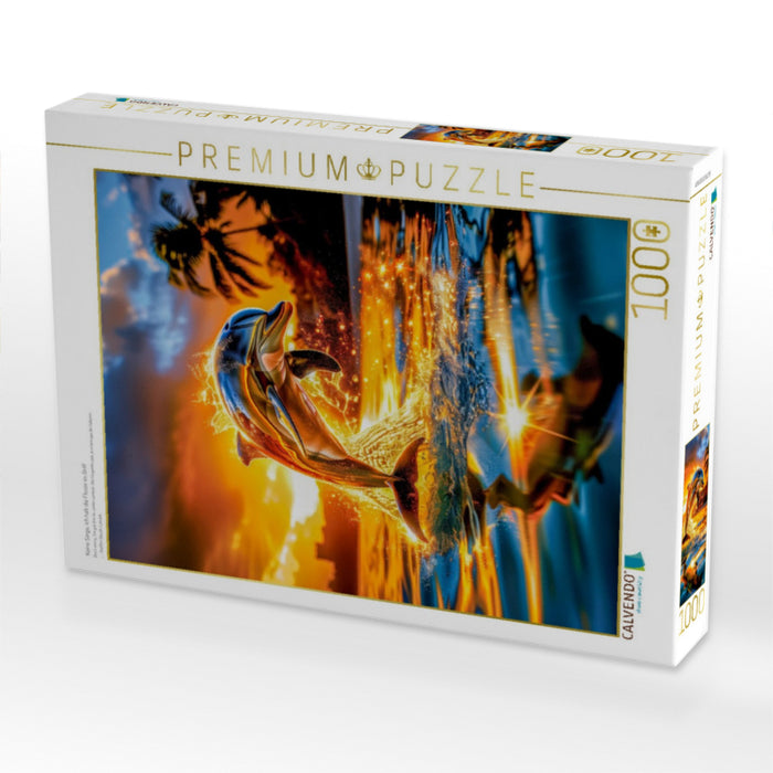 Keine Sorge, ich hab die Flosse im Griff - CALVENDO Foto-Puzzle'