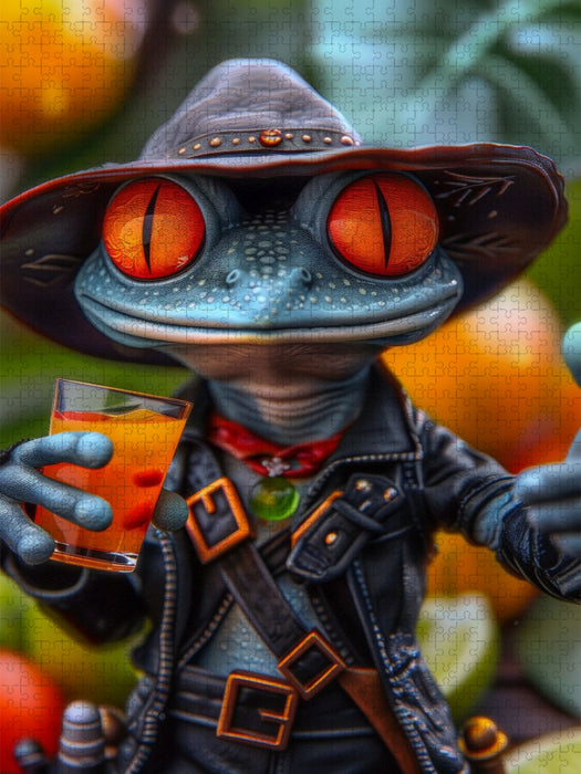 Tarzan hat angerufen – er will sein Blatt zurück - CALVENDO Foto-Puzzle'