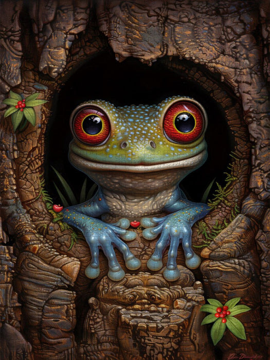 Ich bin nicht lost. Ich bin nur sehr gut getarnt - CALVENDO Foto-Puzzle'