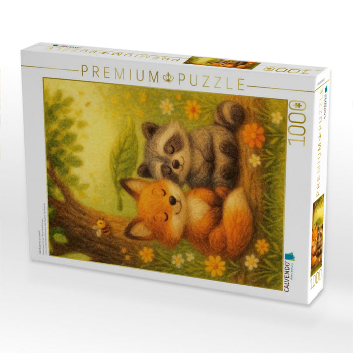 Waldträume zu zweit - CALVENDO Foto-Puzzle'