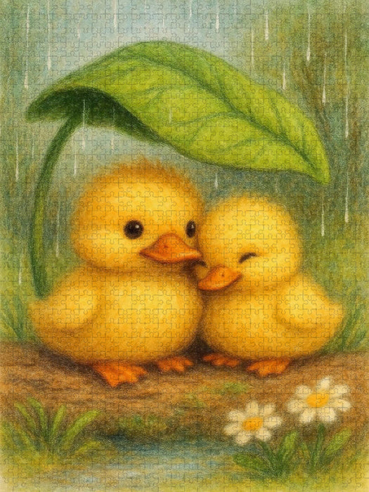 Unter’m Blätterdach - CALVENDO Foto-Puzzle'