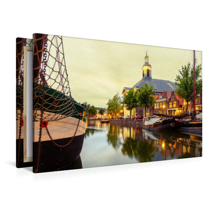 Premium Textil-Leinwand Havenkerk