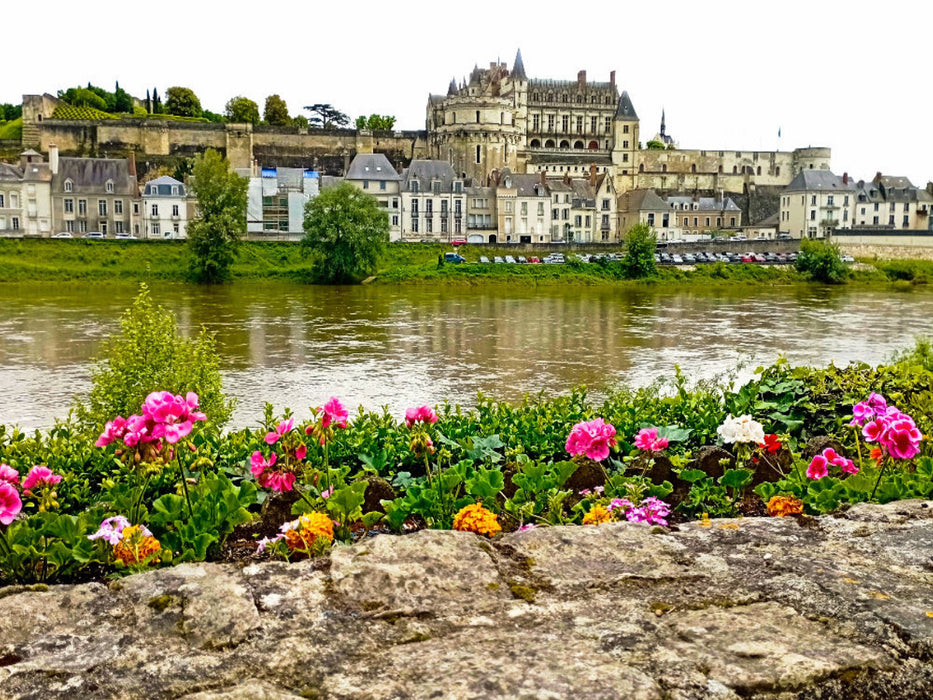 Schloss Amboise an der Loire - CALVENDO Foto-Puzzle'