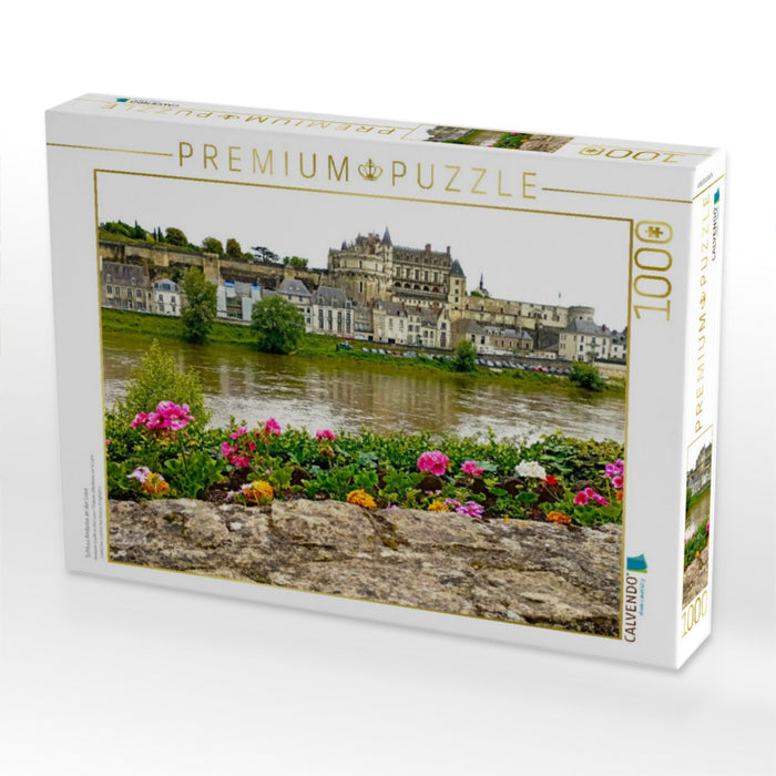 Schloss Amboise an der Loire - CALVENDO Foto-Puzzle'