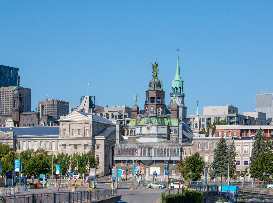 Kirche Notre-Dame-de-Bon-Secours - CALVENDO Foto-Puzzle'