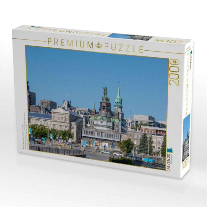 Kirche Notre-Dame-de-Bon-Secours - CALVENDO Foto-Puzzle'